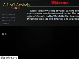 Sites similar to alotlaxolotls.weebly.com