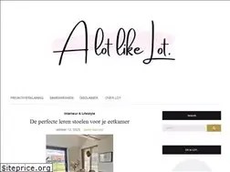 Sites similar to alotlikelot.nl