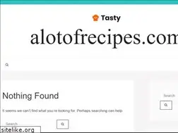 Sites similar to alotofrecipes.com