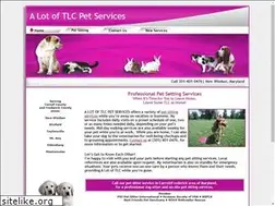 Sites similar to alotoftlcpetservices.com