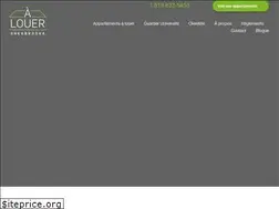 Sites similar to alouersherbrooke.com