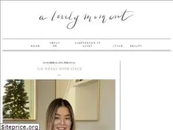 Sites similar to alovelymoment.com