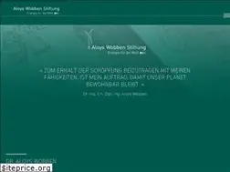 Sites similar to aloys-wobben-stiftung.de