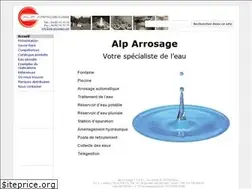 Sites similar to alp-arrosage.com