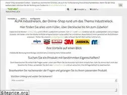 Sites similar to alpa-industrielack.de