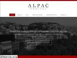 Sites similar to alpaccapital.com