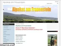 Sites similar to alpakas-am-frauenstein.de