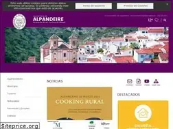 Sites similar to alpandeire.es