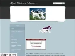 Sites similar to alpatsminiatureschnauzers.com