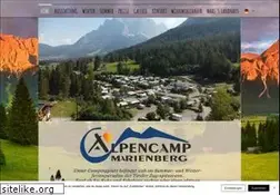 Sites similar to alpencamp-marienberg.at