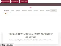 Sites similar to alpenhof-grainau.de