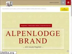 Sites similar to alpenlodge-brand.at