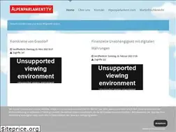 Sites similar to alpenparlament.tv