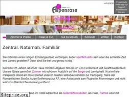 Sites similar to alpenrose.de