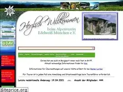 Sites similar to alpenverein-edelweiss-muenchen.de
