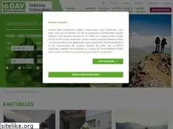 Sites similar to alpenverein-schwaben.de