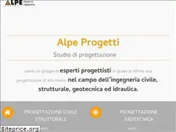 Sites similar to alpeprogetti.it