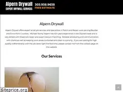 Sites similar to alperndrywall.com