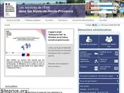Sites similar to alpes-de-haute-provence.gouv.fr