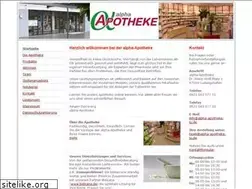 Sites similar to alpha-apotheke-lu.de