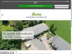 Sites similar to alpha-baumaschinen.de