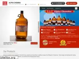 Sites similar to alpha-chemika.com