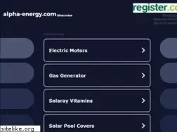 Sites similar to alpha-energy.com