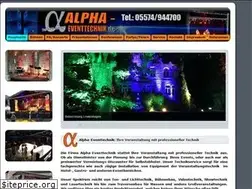 Sites similar to alpha-eventtechnik.de