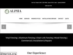 Sites similar to alpha-fence.com