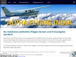 Sites similar to alpha-flying-india.de