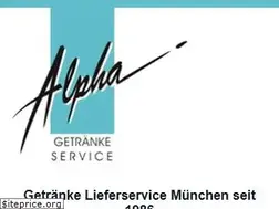 Sites similar to alpha-getraenke.de