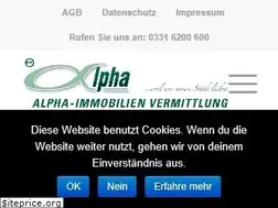 Sites similar to alpha-immo.de