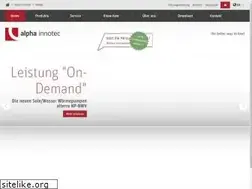 Sites similar to alpha-innotec.ch