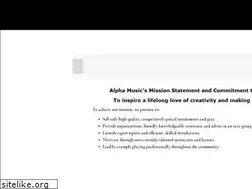 Sites similar to alpha-music.com