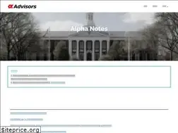 Sites similar to alpha-notes.com