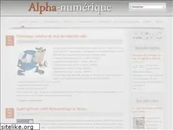Sites similar to alpha-numerique.fr
