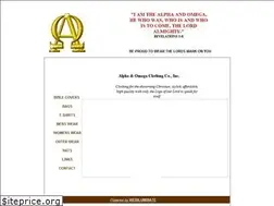 Sites similar to alpha-omegaclothingco.com