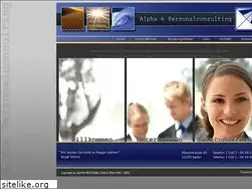Sites similar to alpha-personalconsulting.de