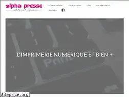 Sites similar to alpha-presse.com