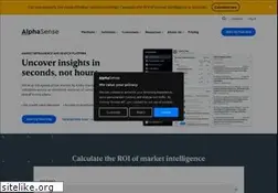Sites similar to alpha-sense.com