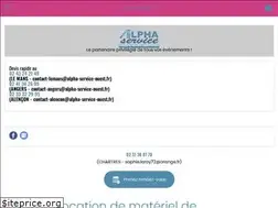 Sites similar to alpha-service-ouest.com