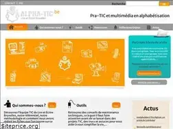 Sites similar to alpha-tic.be
