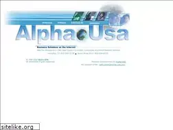 Sites similar to alpha-usa.com