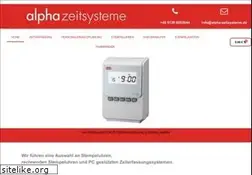 Sites similar to alpha-zeitsysteme.de