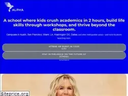 Sites similar to alpha.school