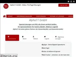 Sites similar to alpha11.de