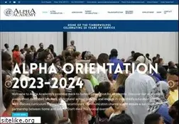 Sites similar to alphaacademy.net