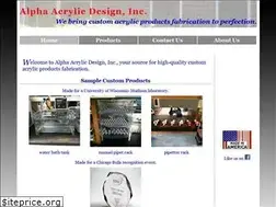 Sites similar to alphaacrylic.com