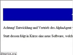 Sites similar to alphaagent.de