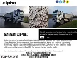 Sites similar to alphaaggregates.co.uk